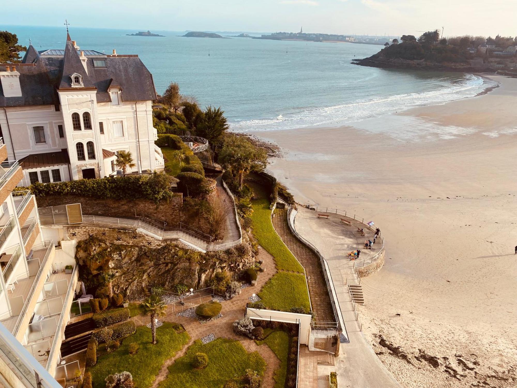 Residence Le Crystal Dinard Plage Exterior foto